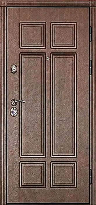 Входная дверь Point-15 (МДФ Шпон / МДФ ПВХ) - внешняя сторона