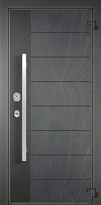 Входная дверь Kiparis-7 (МДФ Винорит / МДФ Филенчатый)